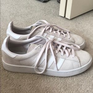 Light pink campus adidas sneakers